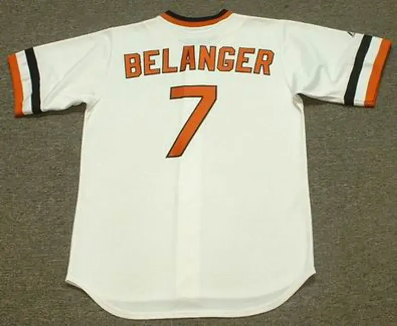 MARK BELANGER Baltimore Orioles 1979 Majestic Cooperstown Throwback Jersey 
