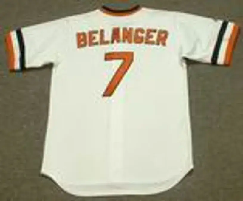 MARK BELANGER Baltimore Orioles 1979 Majestic Cooperstown Throwback Jersey 