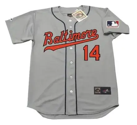 MERV RETTENMUND Baltimore Orioles 1969 Majestic Cooperstown Away Baseball Jersey
