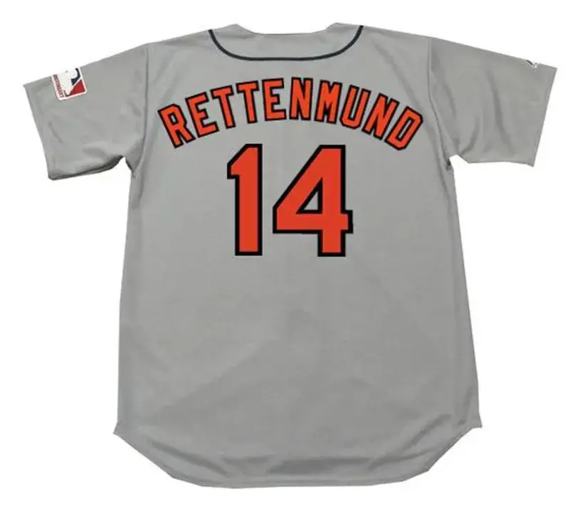 MERV RETTENMUND Baltimore Orioles 1969 Majestic Cooperstown Away Baseball Jersey 