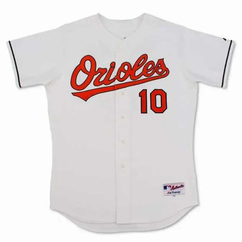MIGUEL TEJADA Baltimore Orioles 2005 Majestic Authentic Home Baseball Jersey