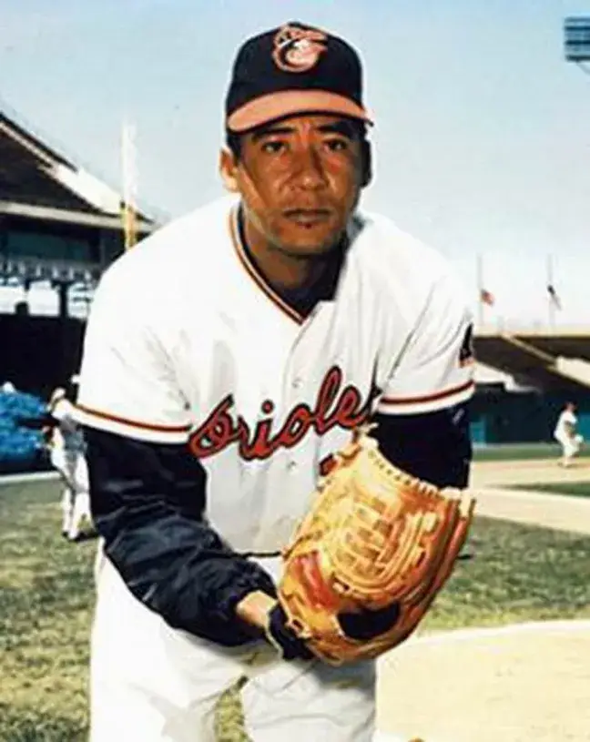 MIKE CUELLAR Baltimore Orioles 1969 Majestic Cooperstown Home Baseball Jersey 