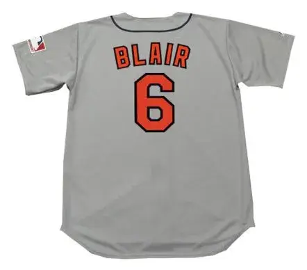 PAUL BLAIR Baltimore Orioles 1969 Majestic Cooperstown Away Baseball Jersey 