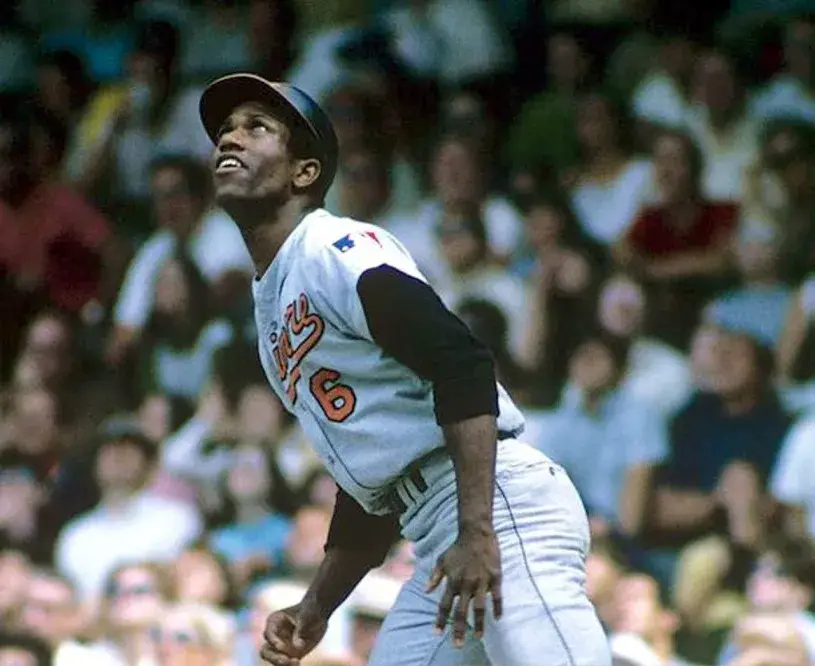 PAUL BLAIR Baltimore Orioles 1969 Majestic Cooperstown Away Baseball Jersey 