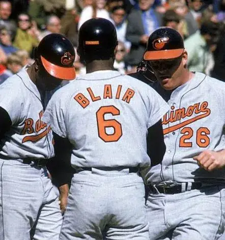 PAUL BLAIR Baltimore Orioles 1969 Majestic Cooperstown Away Baseball Jersey 