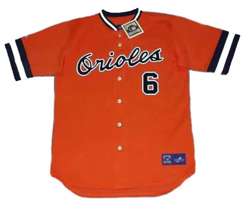 PAUL BLAIR Baltimore Orioles 1971 Majestic Cooperstown Throwback Baseball Jersey