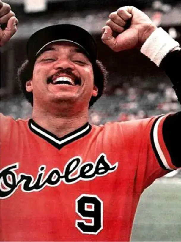 REGGIE JACKSON Baltimore Orioles 1976 Majestic Cooperstown Alternate Baseball Jersey 