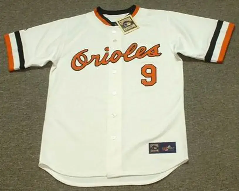REGGIE JACKSON Baltimore Orioles 1976 Majestic Cooperstown Throwback Jersey