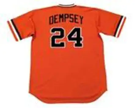 RICK DEMPSEY Baltimore Orioles 1979 Majestic Cooperstown Baseball Jersey 