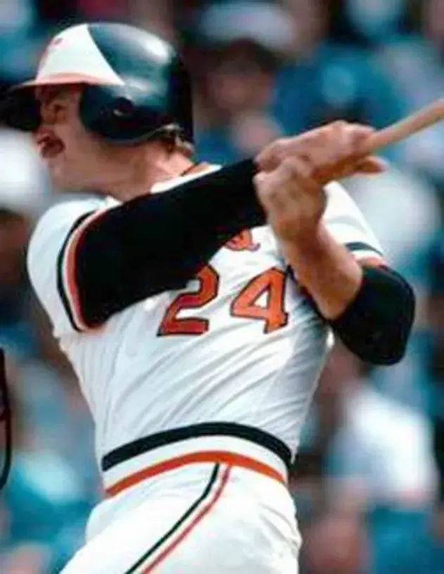 RICK DEMPSEY Baltimore Orioles 1983 Majestic Home Cooperstown Throwback Jersey 