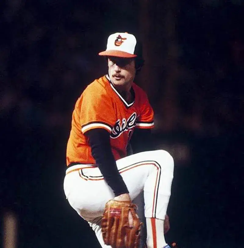 SCOTT McGREGOR Baltimore Orioles 1979 Majestic Cooperstown Baseball Jersey 
