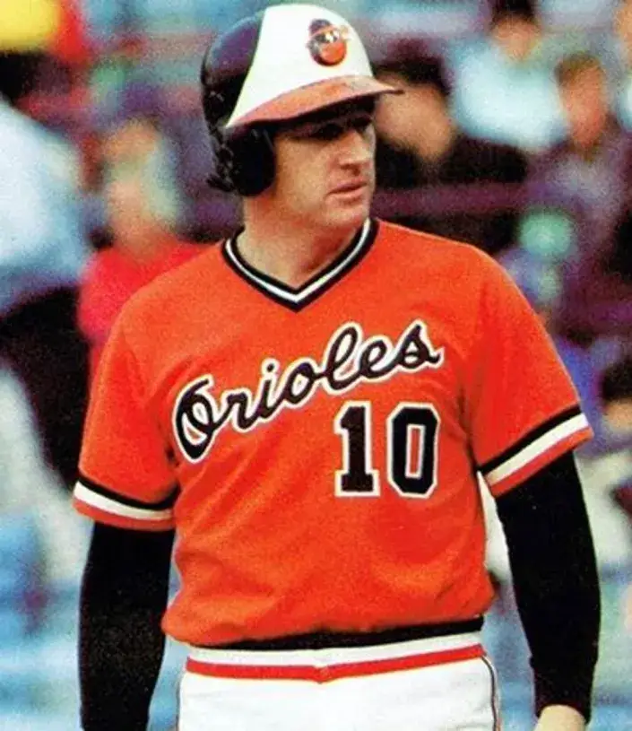TERRY CROWLEY Baltimore Orioles 1979 Majestic Cooperstown Baseball Jersey 