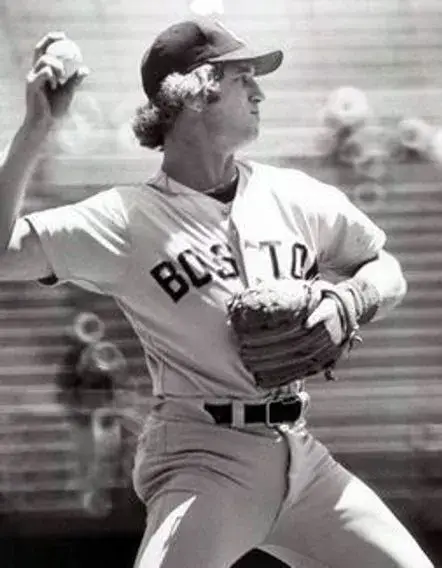 BUTCH HOBSON Boston Red Sox 1980 Majestic Cooperstown Throwback Away Jersey 