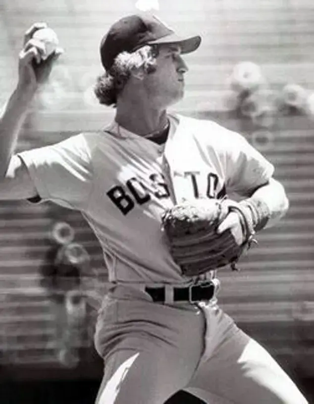 BUTCH HOBSON Boston Red Sox 1980 Majestic Cooperstown Throwback Away Jersey 