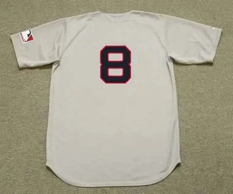 CARL YASTRZEMSKI Boston Red Sox 1969 Away Majestic Throwback Baseball Jersey
