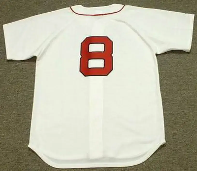 CARL YASTRZEMSKI Boston Red Sox 1983 Majestic Throwback Home Baseball Jersey 