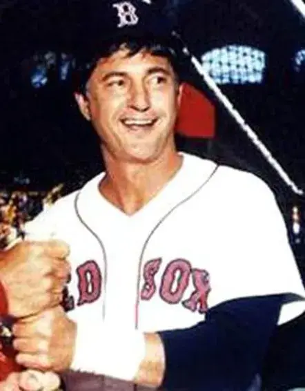 CARL YASTRZEMSKI Boston Red Sox 1983 Majestic Throwback Home Baseball Jersey 