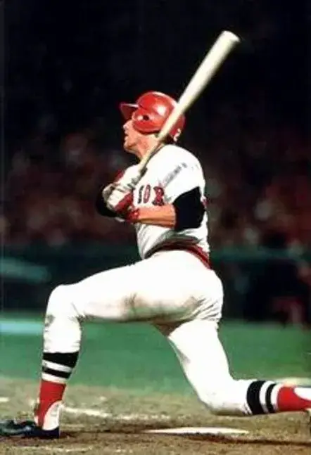CARLTON FISK Boston Red Sox 1975 Majestic Cooperstown Throwback Baseball Jersey 