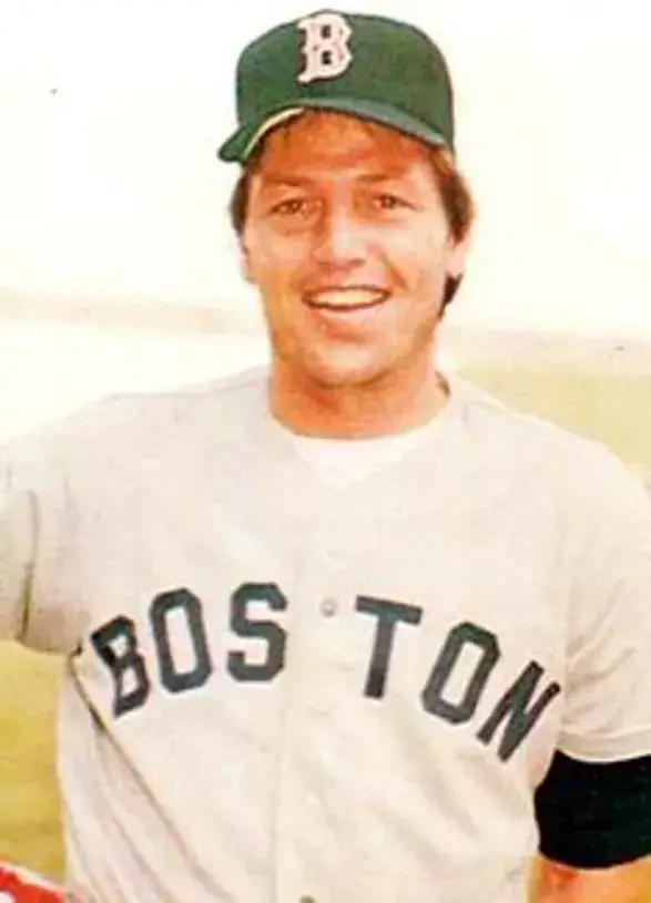 CARLTON FISK Boston Red Sox 1980 Majestic Cooperstown Throwback Away Jersey 