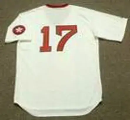 CECIL COOPER Boston Red Sox 1975 Majestic Cooperstown Throwback Baseball Jersey 