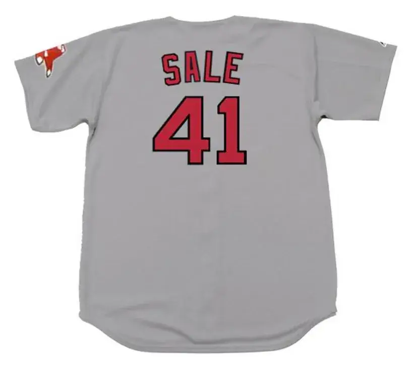 CHRIS SALE Boston Red Sox Majestic Away Baseball Jersey 