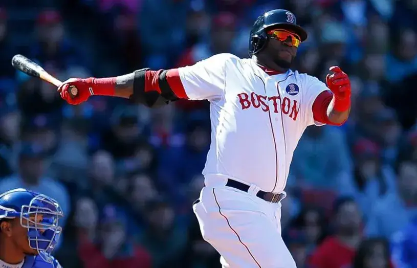 DAVID ORTIZ Boston “Strong” Red Sox 2013 Home Majestic Throwback Baseball Jersey 