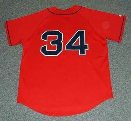 DAVID ORTIZ Boston Red Sox 2010 Majestic Throwback Alternate Baseball Jersey 