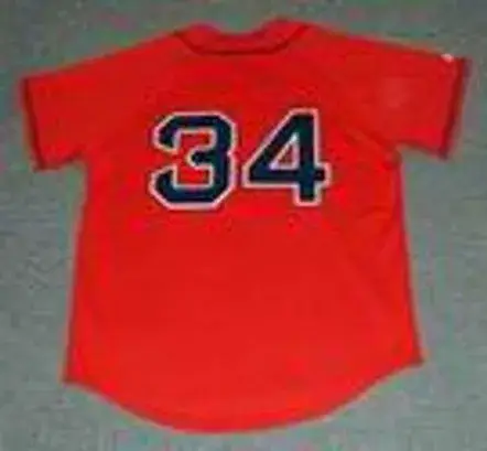 DAVID ORTIZ Boston Red Sox 2010 Majestic Throwback Alternate Baseball Jersey 