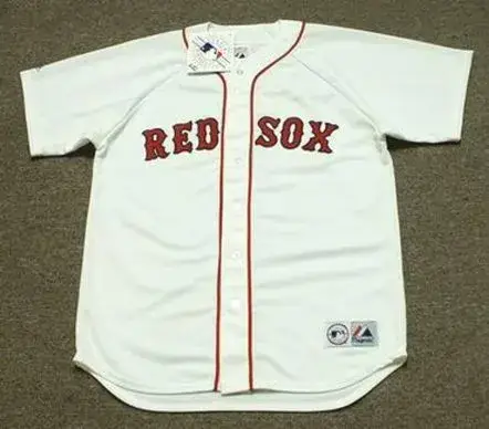 DAVID ORTIZ Boston Red Sox 2010 Majestic Throwback Home Baseball Jersey