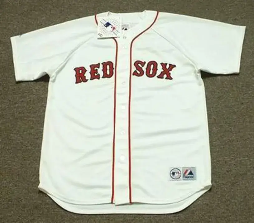 DAVID ORTIZ Boston Red Sox 2010 Majestic Throwback Home Baseball Jersey