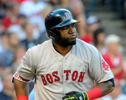 DAVID ORTIZ Boston Red Sox 2016 Away Majestic Throwback Baseball Jersey 