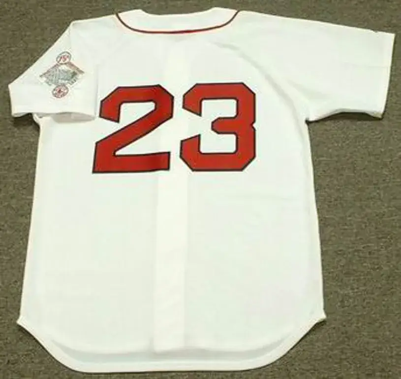 DENNIS “OIL CAN” BOYD Boston Red Sox 1987 Majestic Throwback Home Baseball Jersey 
