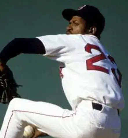 DENNIS “OIL CAN” BOYD Boston Red Sox 1987 Majestic Throwback Home Baseball Jersey 
