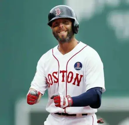 DUSTIN PEDROIA Boston “Strong” Red Sox 2013 Home Majestic Throwback Baseball Jersey 