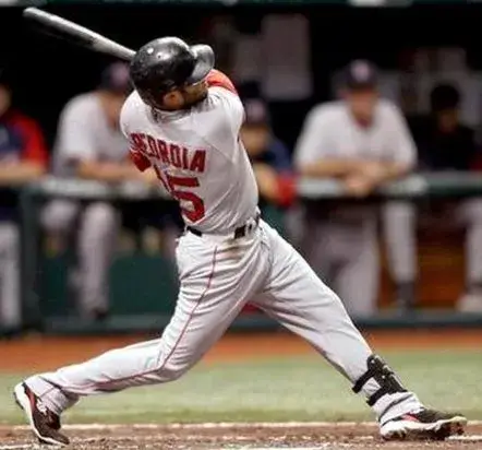 DUSTIN PEDROIA Boston Red Sox 2008 Majestic Throwback Away Baseball Jersey 