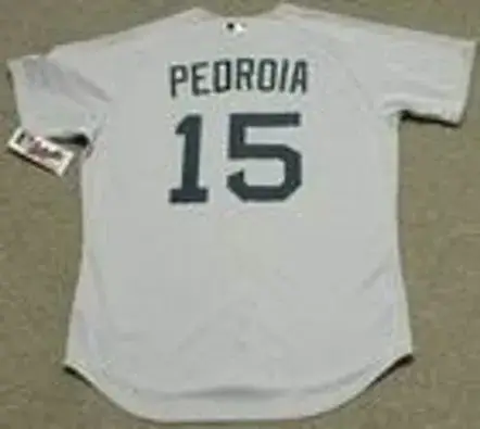 DUSTIN PEDROIA Boston Red Sox 2010 Majestic AUTHENTIC Away Baseball Jersey 