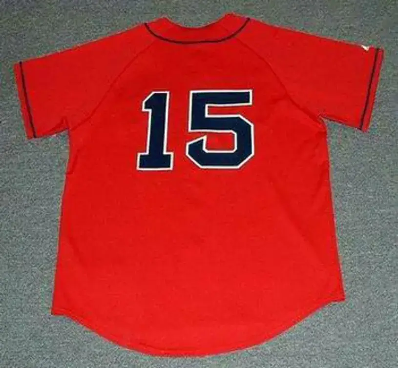 DUSTIN PEDROIA Boston Red Sox 2010 Majestic Throwback Alternate Baseball Jersey 