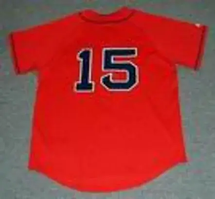 DUSTIN PEDROIA Boston Red Sox 2010 Majestic Throwback Alternate Baseball Jersey 