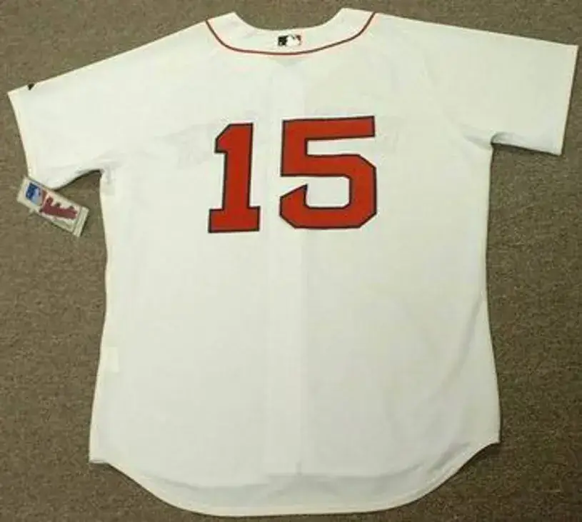 DUSTIN PEDROIA Boston Red Sox Majestic AUTHENTIC Home Baseball Jersey 