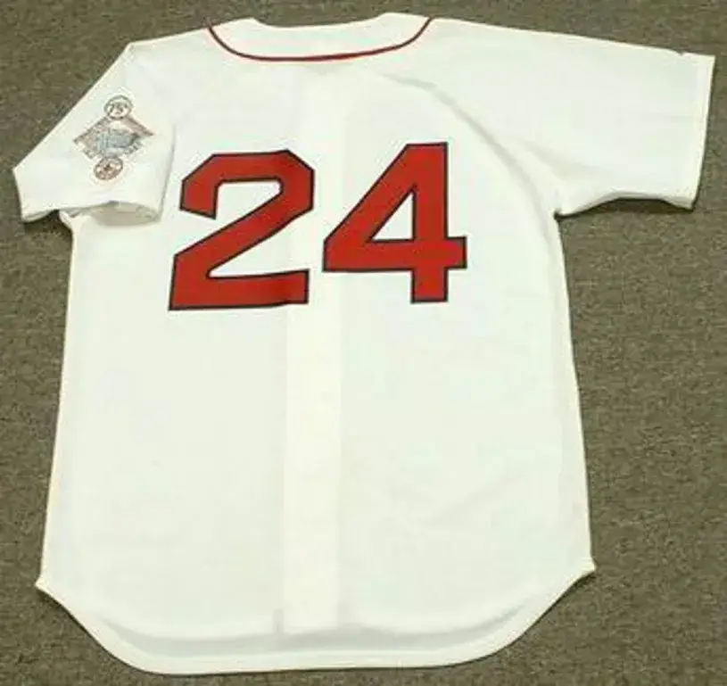 DWIGHT EVANS Boston Red Sox 1987 Majestic Throwback Home Baseball Jersey 