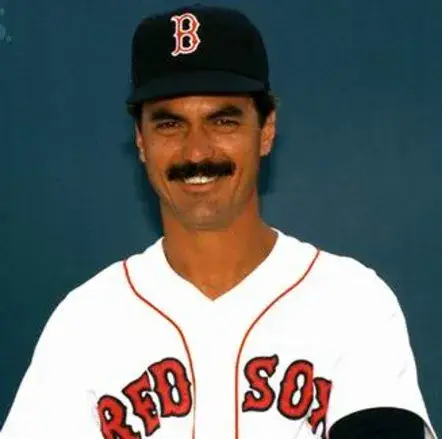 DWIGHT EVANS Boston Red Sox 1987 Majestic Throwback Home Baseball Jersey 