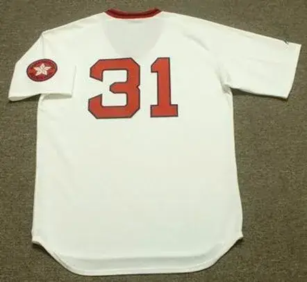 FERGUSON JENKINS Boston Red Sox 1970’s Majestic Cooperstown Throwback Jersey 