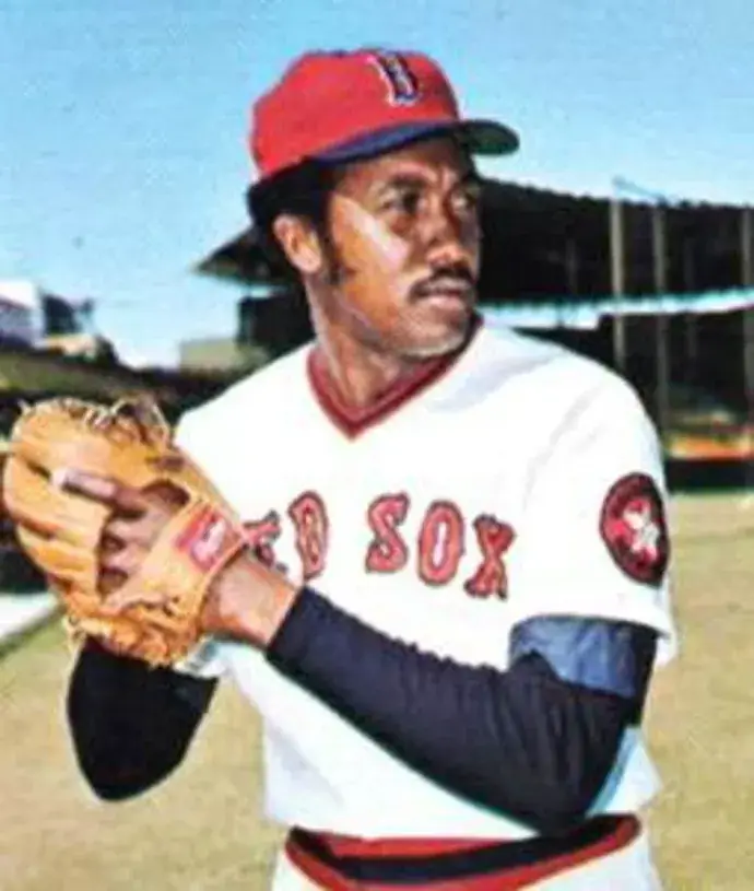 FERGUSON JENKINS Boston Red Sox 1970’s Majestic Cooperstown Throwback Jersey 