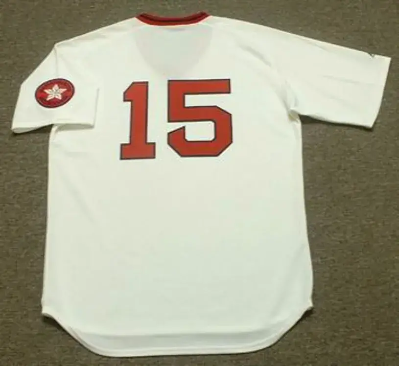 GEORGE SCOTT Boston Red Sox 1970’s Majestic Cooperstown Throwback Baseball Jersey 