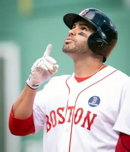 J.D. MARTINEZ Boston “Strong” Red Sox 2019 Home Majestic Throwback Baseball Jersey 