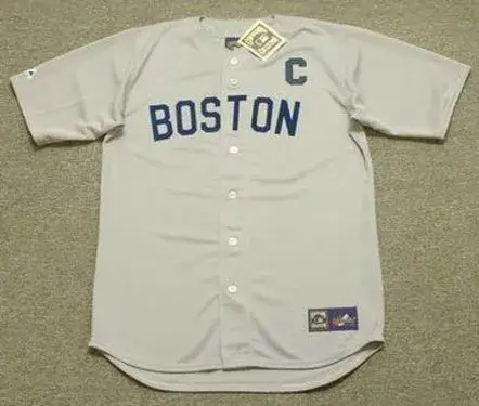 JASON VARITEK Boston Red Sox 1980’s Majestic Cooperstown Throwback Baseball Jersey