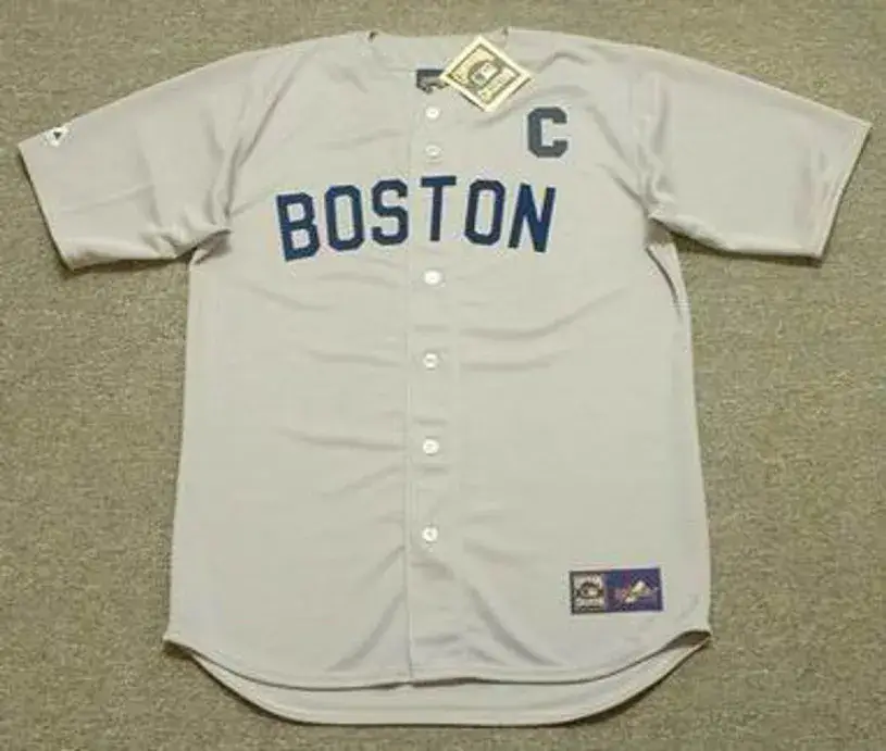 JASON VARITEK Boston Red Sox 1980’s Majestic Cooperstown Throwback Baseball Jersey