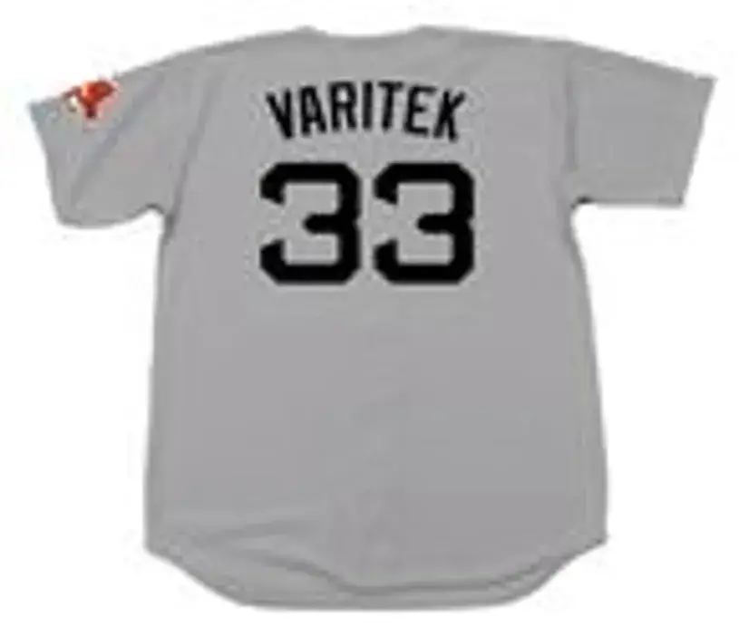 JASON VARITEK Boston Red Sox 2009 Majestic Throwback Away Baseball Jersey 