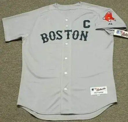 JASON VARITEK Boston Red Sox 2010 Majestic AUTHENTIC Away Baseball Jersey