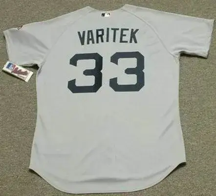 JASON VARITEK Boston Red Sox 2010 Majestic AUTHENTIC Away Baseball Jersey 